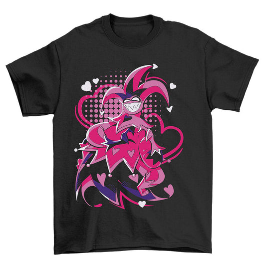 Hazbin Hotel T-Shirt Cute Mammon Unisex Black Tee Shirt