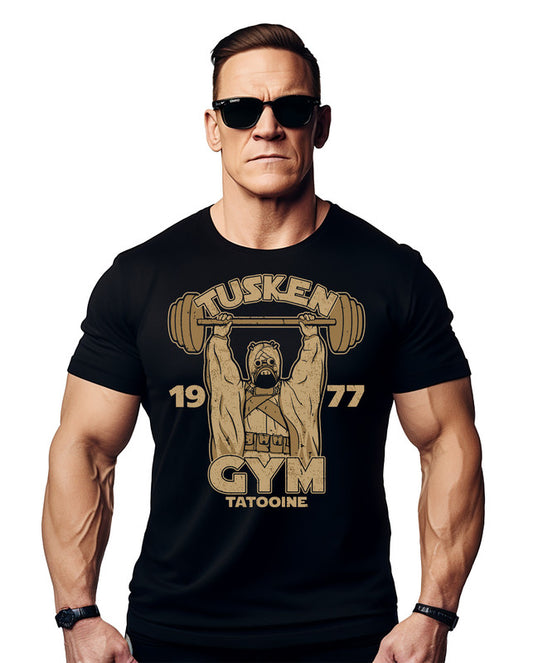 Star Wars Tusken Raiders Gym Design Men's Workout Bodybuilding T-Shirt