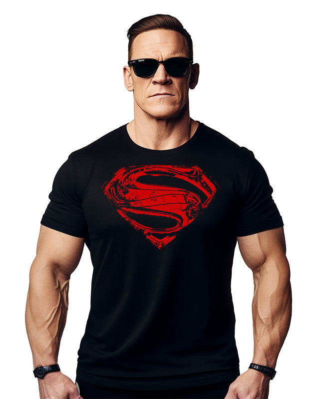 Hope Superman Chest Gym Design Men's Workout Bodybuilding T-Shirt